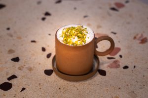 Pistachio (Fıstıklı) Sıcak Çikolata